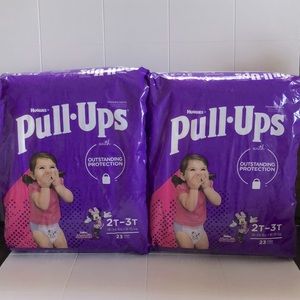 2 Packages of Huggies Pull Ups (2T-3T)